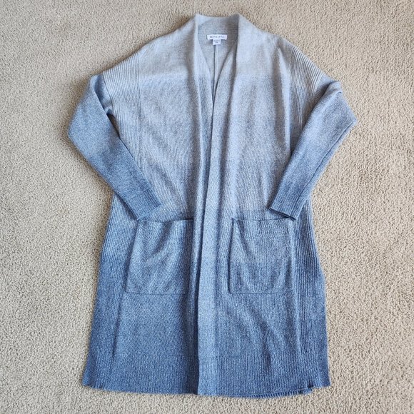 Athleta Sweaters - Athleta Spirit wool/cashmere ombre wrap duster sweater cardigan
